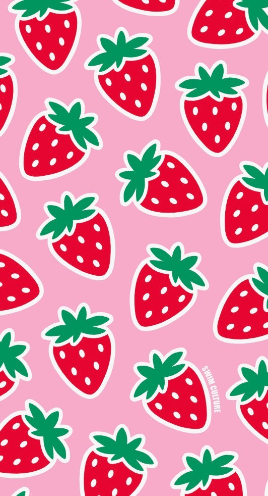 PRE-ORDER Strawberries Towel