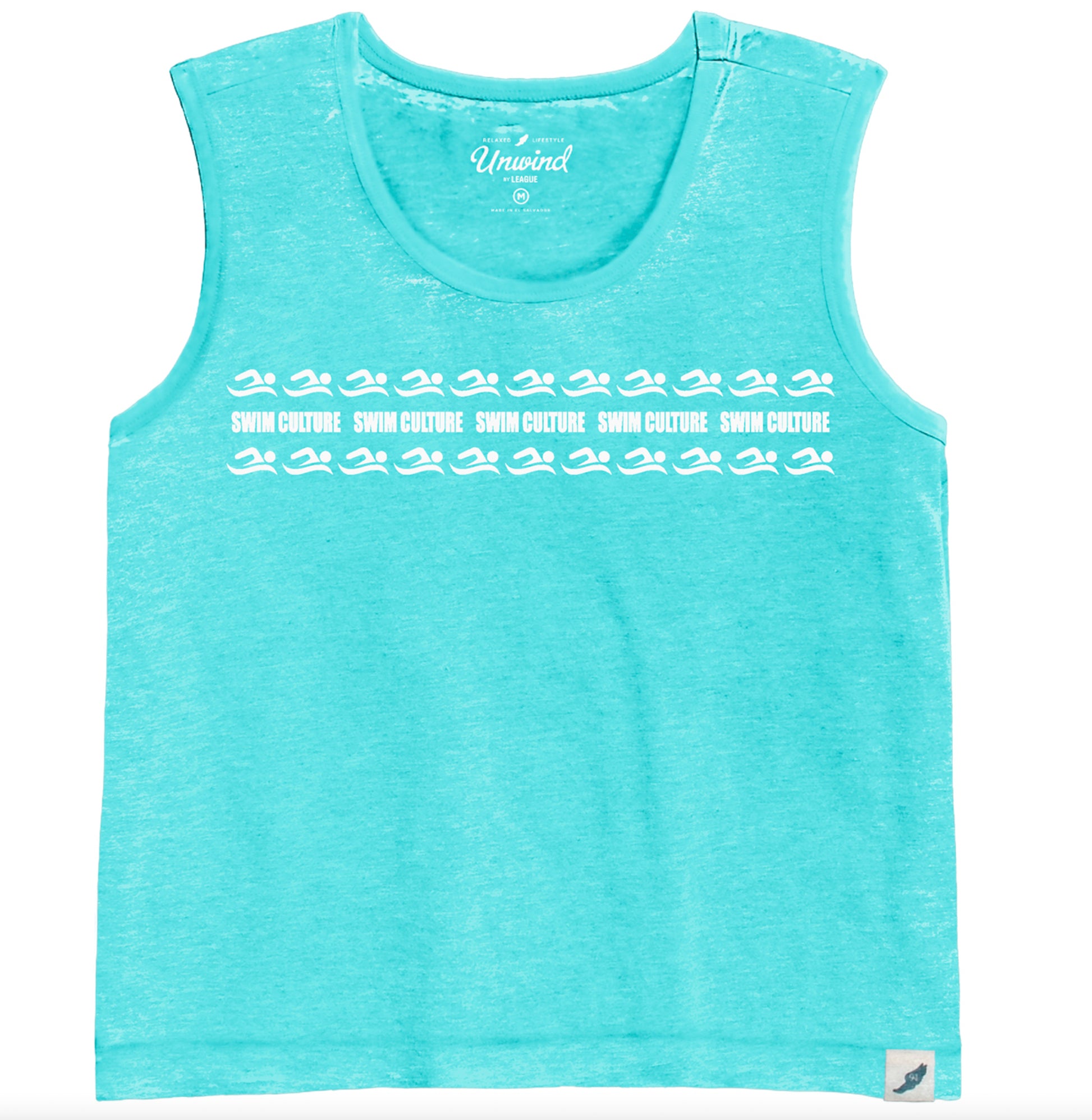 Swimmer Tank Top - Teal