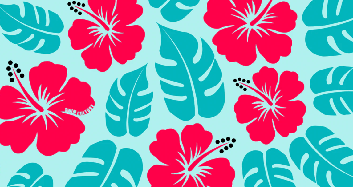 Hibiscus Towel