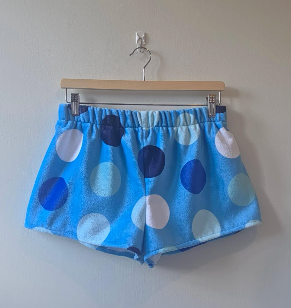 High Waisted Towel Shorties