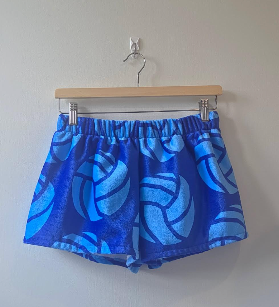 High Waisted Towel Shorties