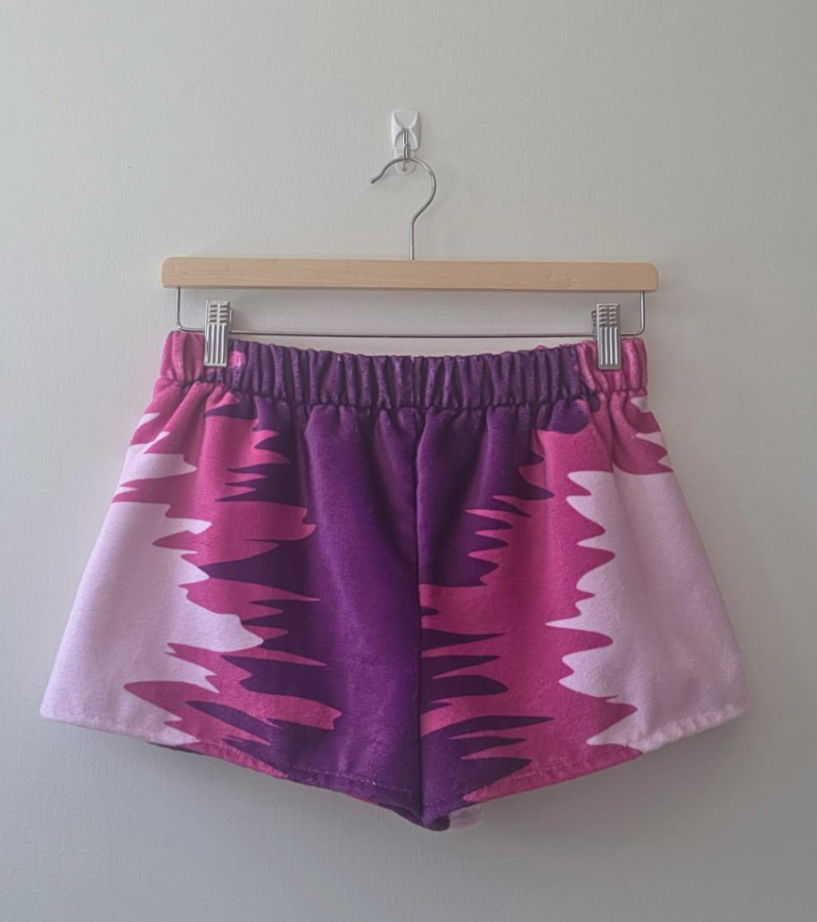 High Waisted Towel Shorties
