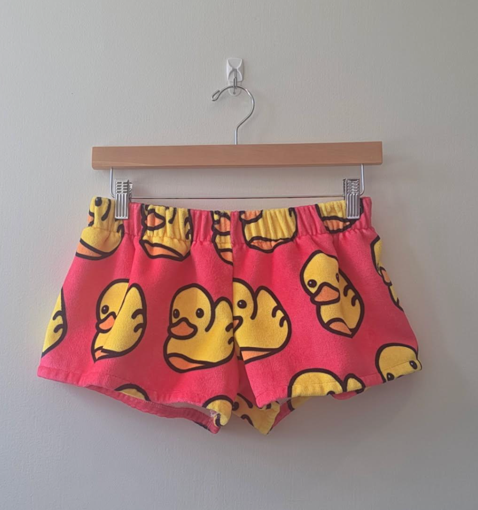 Hip Hugger Towel Shorties