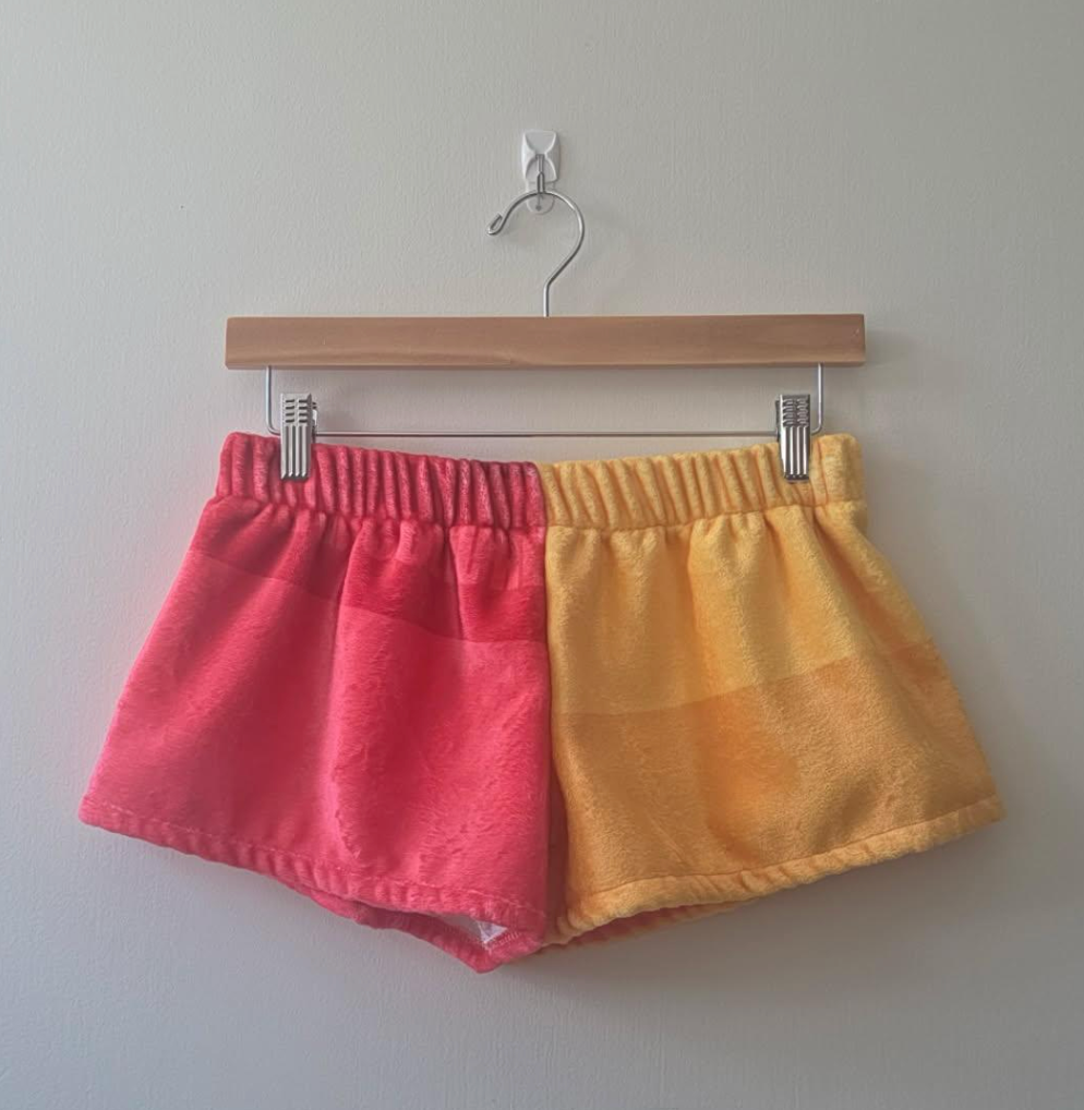 Hip Hugger Towel Shorties