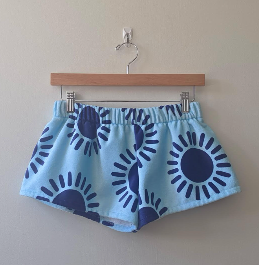 Hip Hugger Towel Shorties