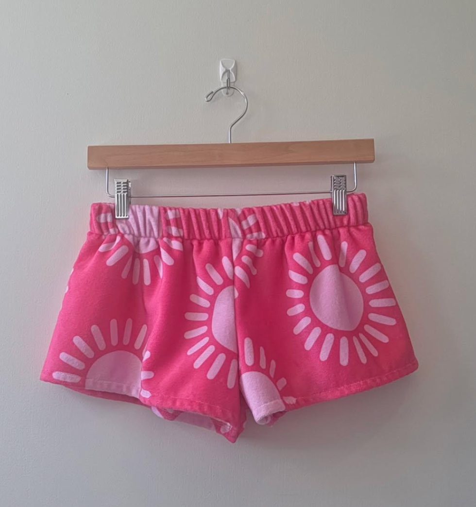 Hip Hugger Towel Shorties