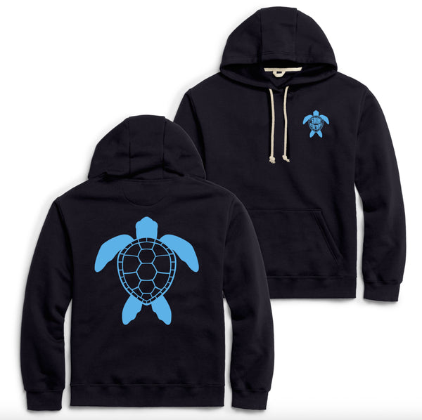 Sea Turtle Navy Blue Hoodie