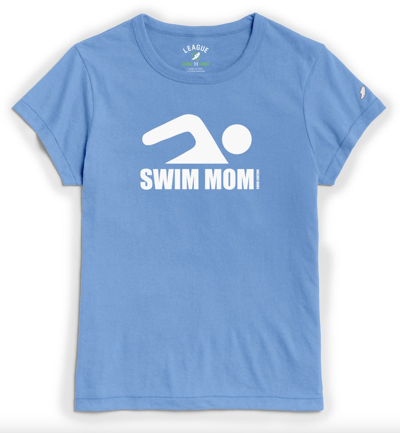 Swim Mom Womens T-Shirt