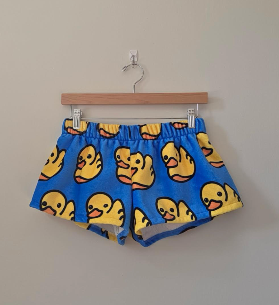 Hip Hugger Towel Shorties